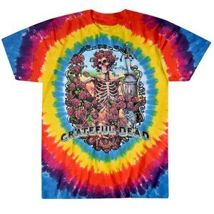 GRATEFUL DEAD RAINBOW BERTHA TIE DYE SHORT SLEEVE NEW XL